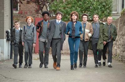 A scene from the film Sing Street. Photo courtesy of Sundance Institue.